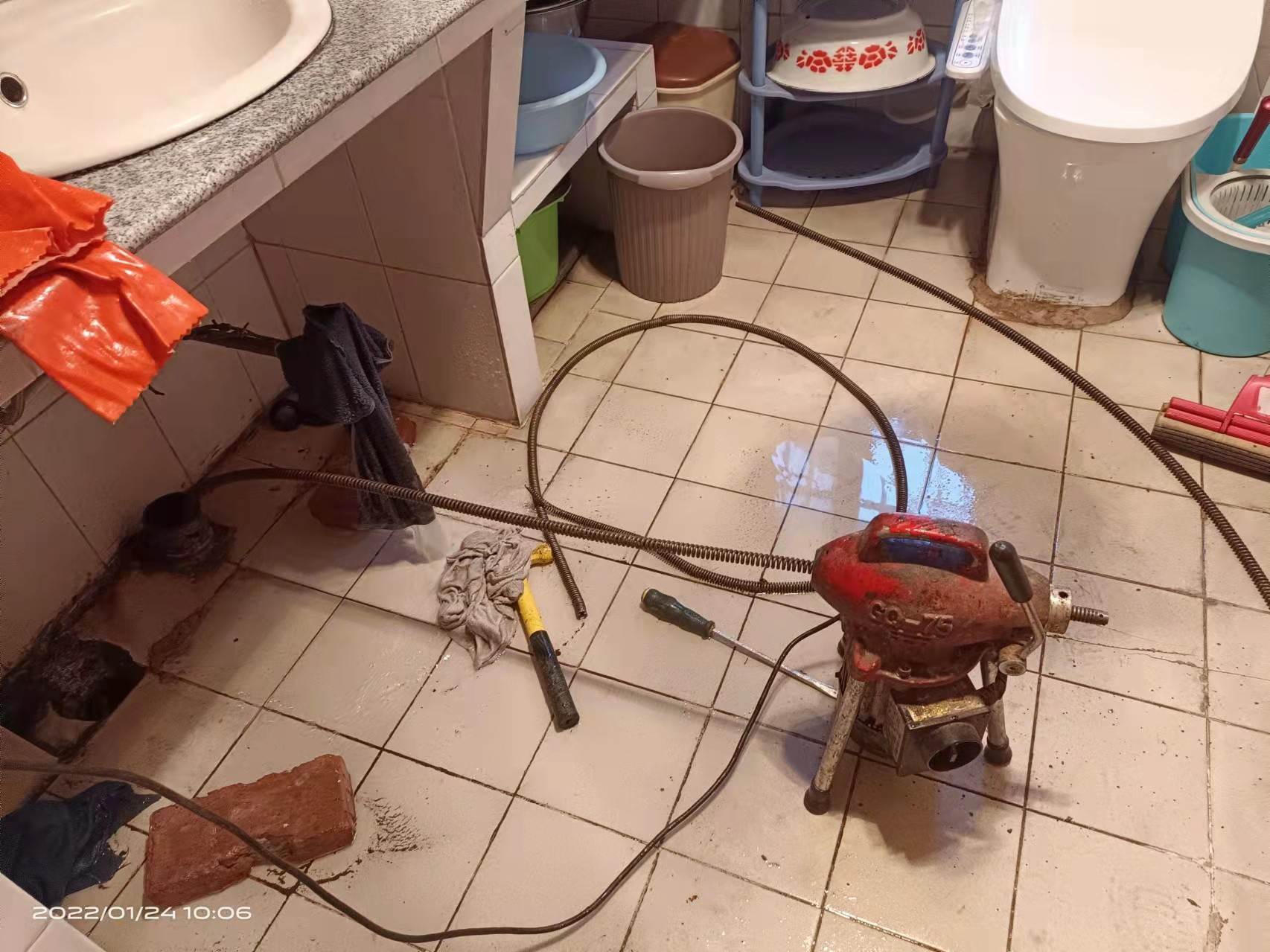 申扎疏通厨房下水道，地漏疏通