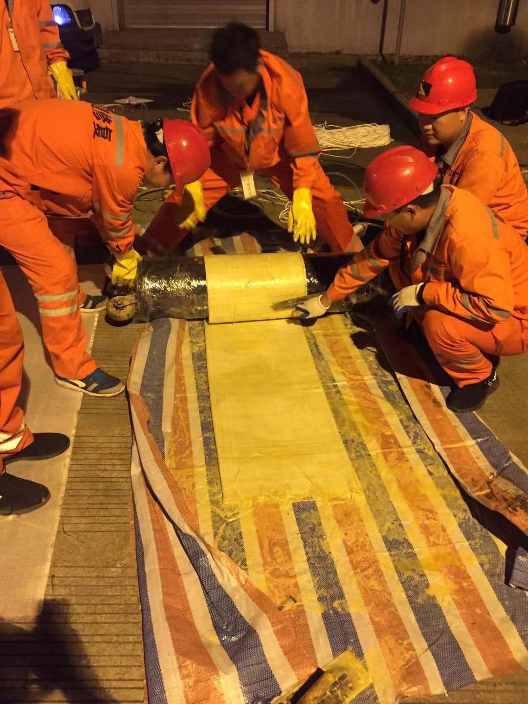 申扎CIPP局部树脂固化法